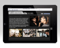digital: nars cosmetics “makeup your mind” ipad optimized website