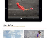 press: nike be free featured in designcollector