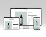 digital: scent for good e-commerce website